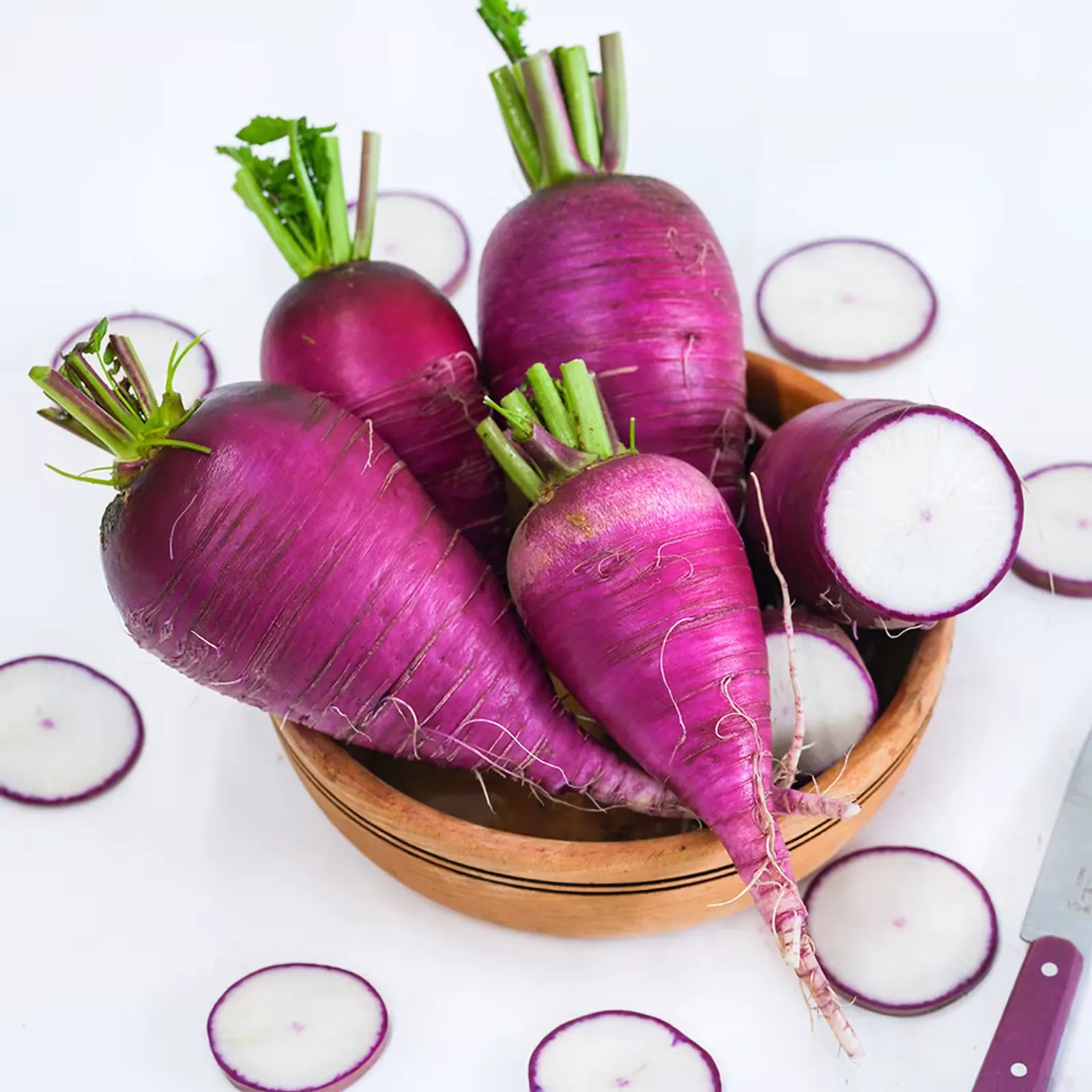 Blue Autumn Radishes