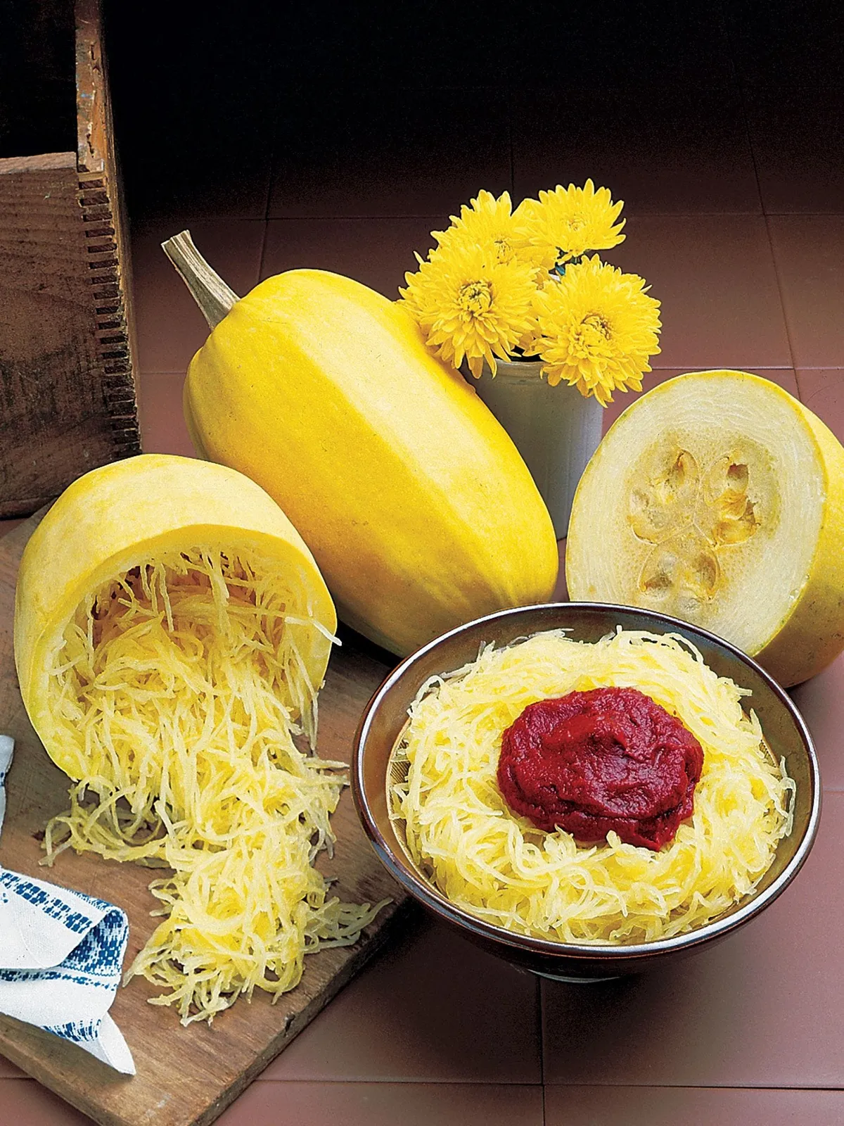 Winter, Vegetable Spaghetti Squash