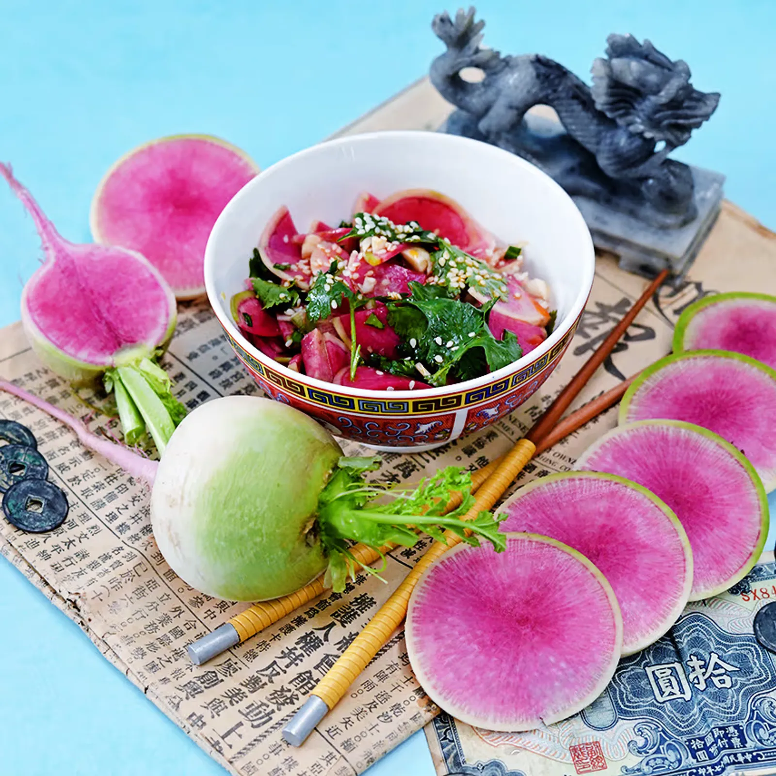 Chinese Red Meat Radishes