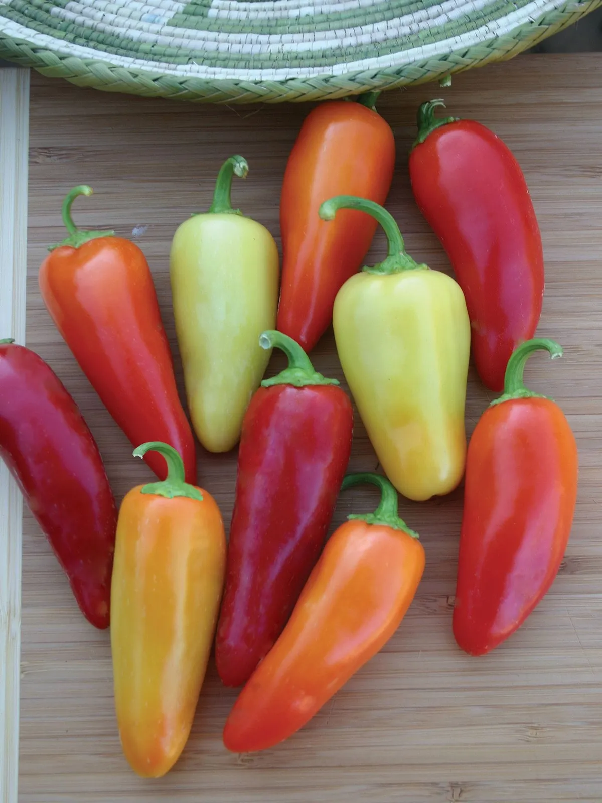 Hot, Santa Fe Grande Peppers