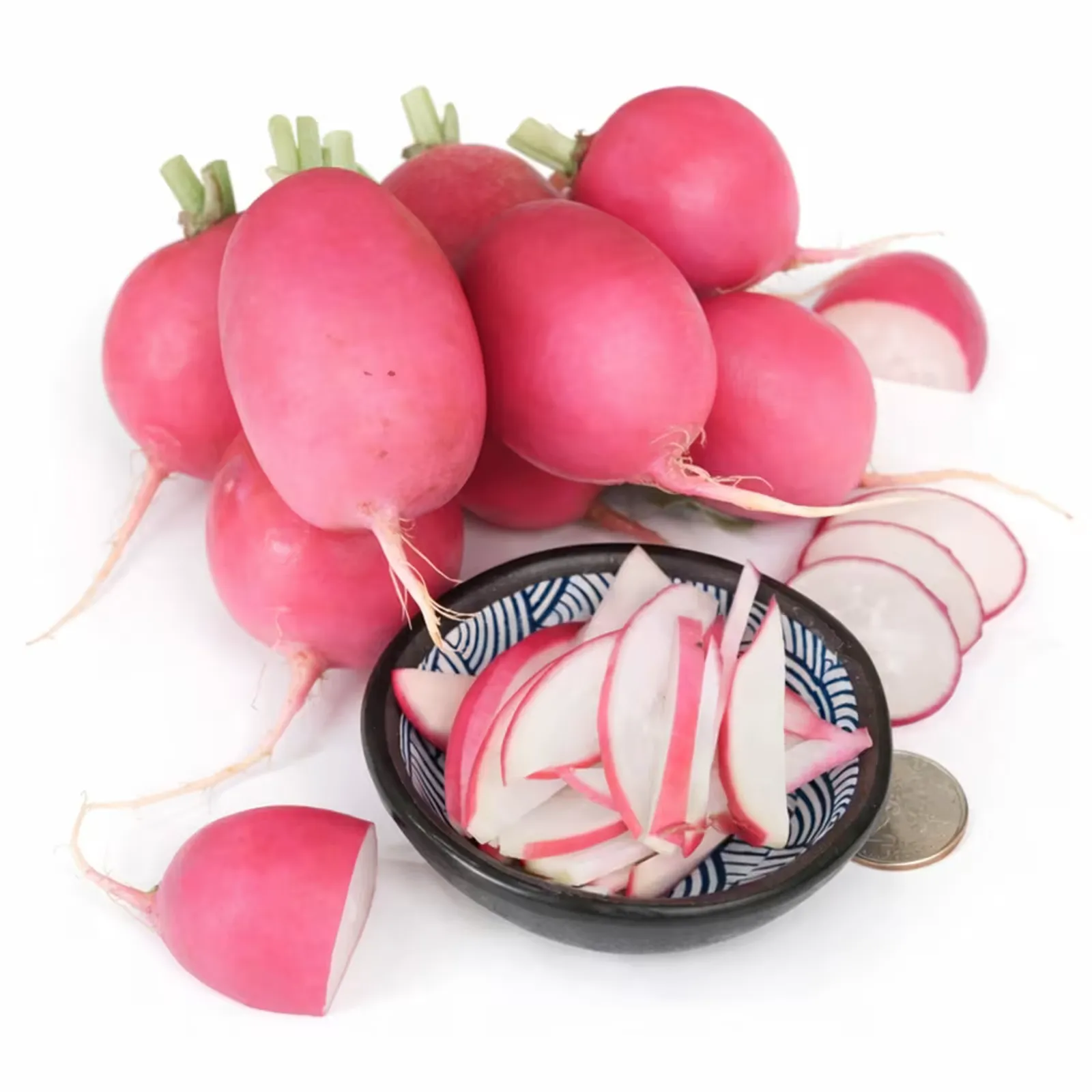 Pink Dawn Radishes