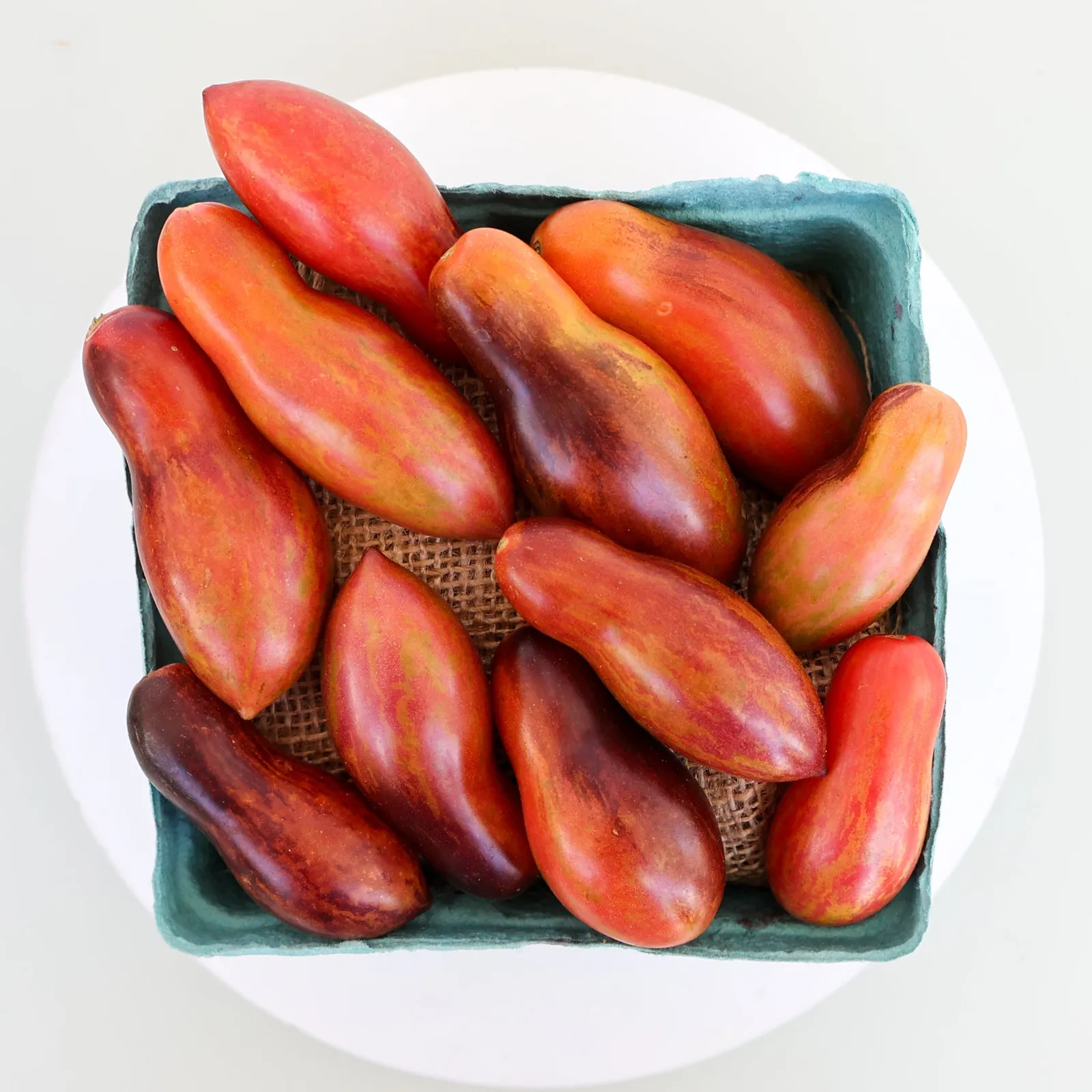 Ruby Red Slipper Tomatoes