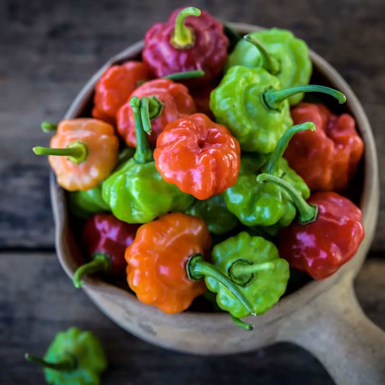 Sweet Bonnet Peppers