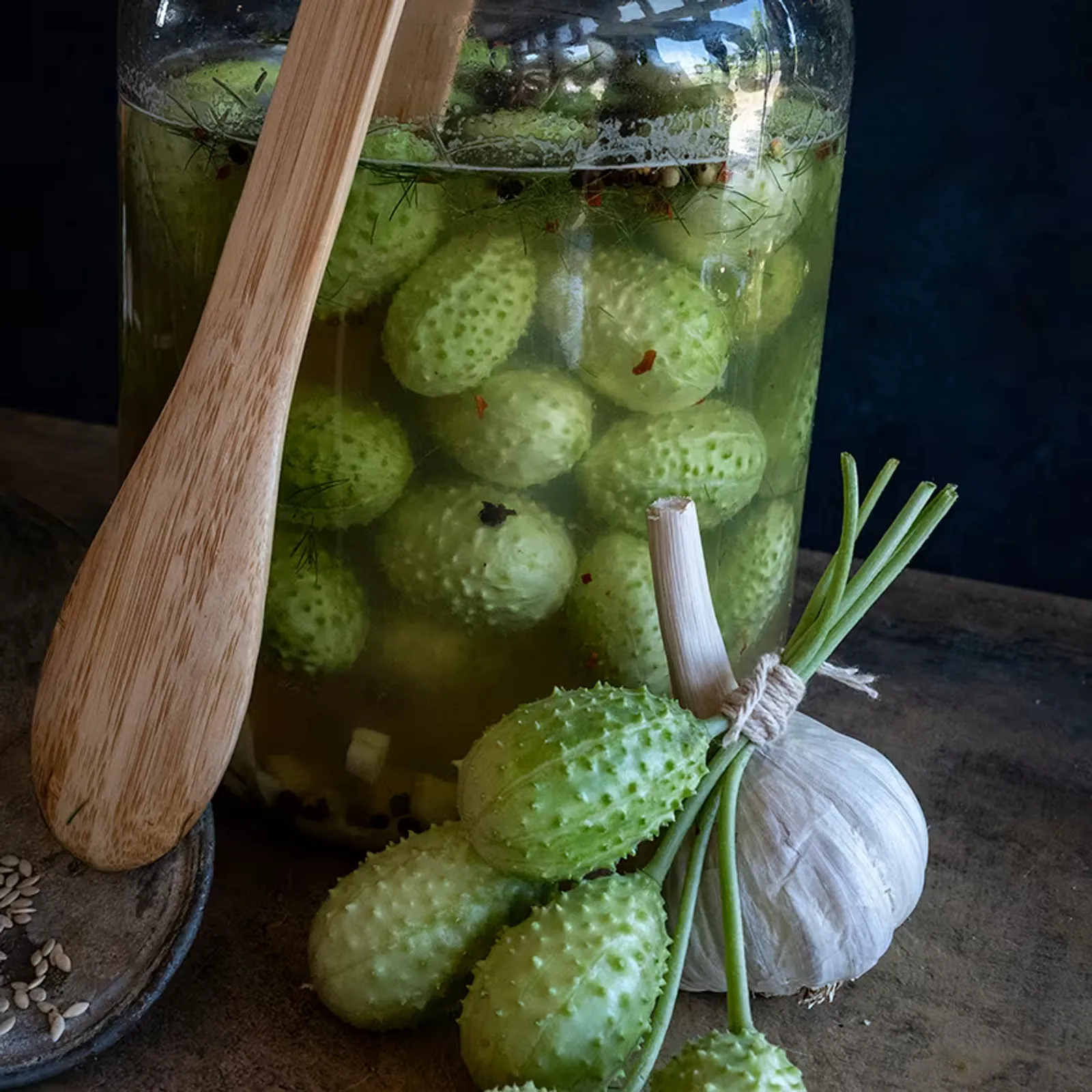 West India Burr Gherkin Cucumbers