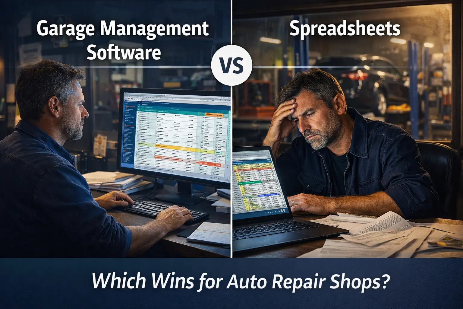 Garage Management Software vs Spreadsheets: Which Wins? cover image