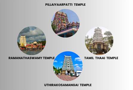 Chennai to Trichy – Rameswaram – Madurai Three/Four Days Tour Package 