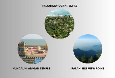 Chennai To Kodaikanal-Palani Temple Three/Four Days Tour Package