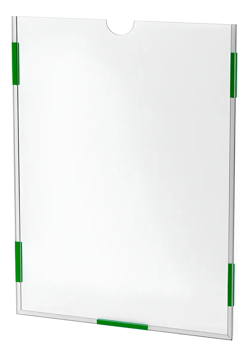 Display A4 Acrílico Parede 30x21cm Com Dupla Face