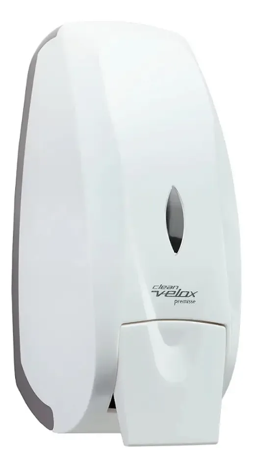 Saboneteira / Alcool Espuma Clean Branca Premisse