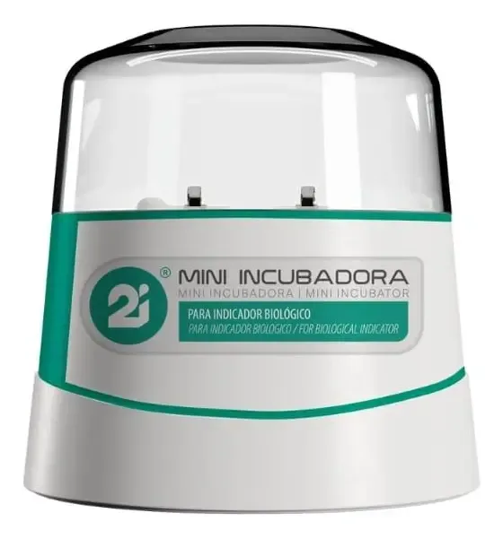 Mini Incubadora 2I Bivolt 6 Compartimentos Para Indicadores Biológicos
