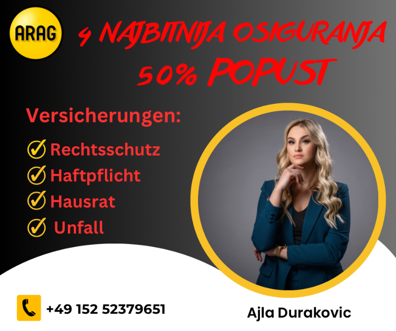 Osiguranja - ARAG (Durakovic Ajla)
