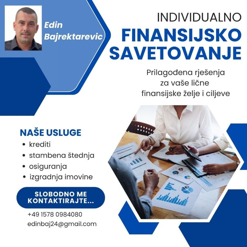 Usluge krediti, osiguranja,fondovi...