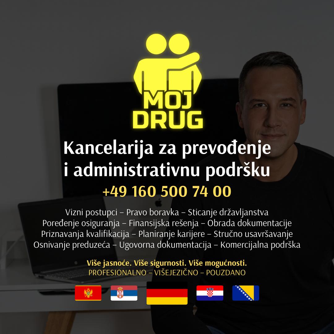 MOJDRUG - Tvoja pomoć u Nemačkoj