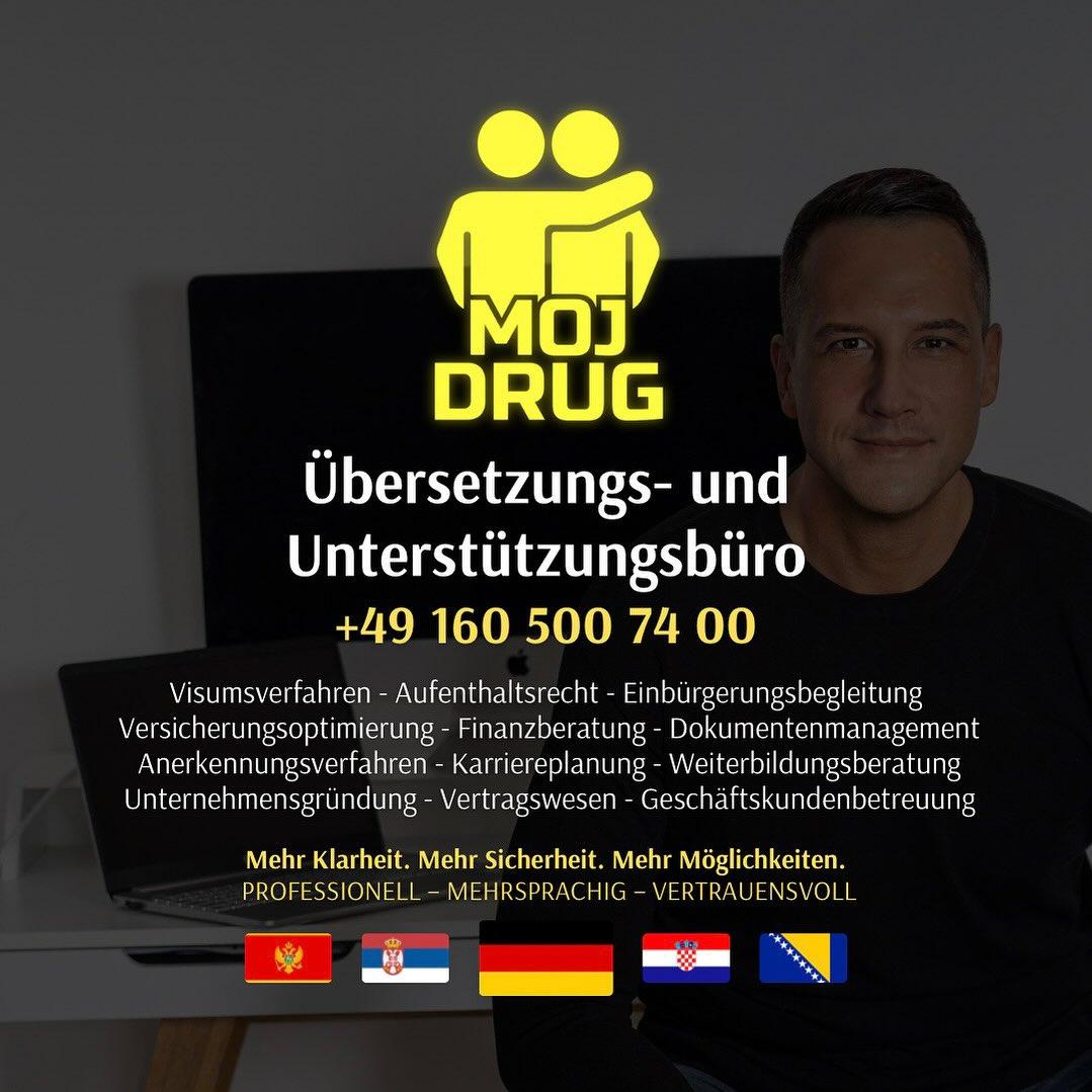 MOJDRUG - Tvoja pomoć u Nemačkoj