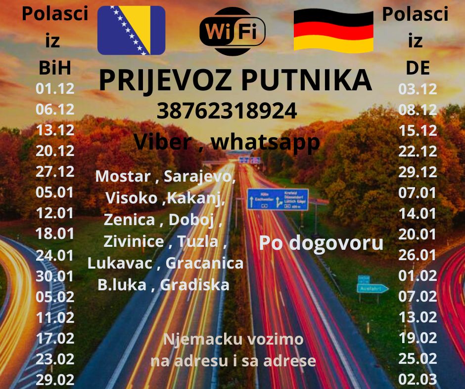 Prijevoz Miree
