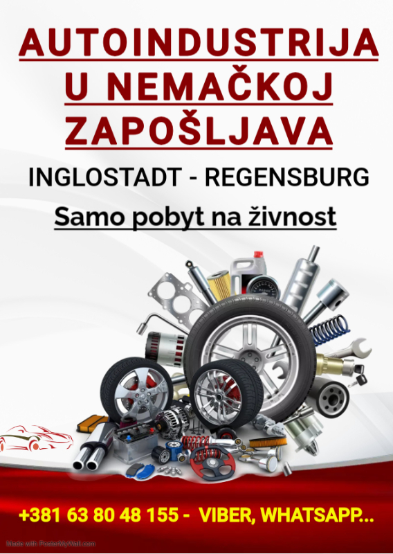 Autoindustrija u Nemačkoj zapošljava