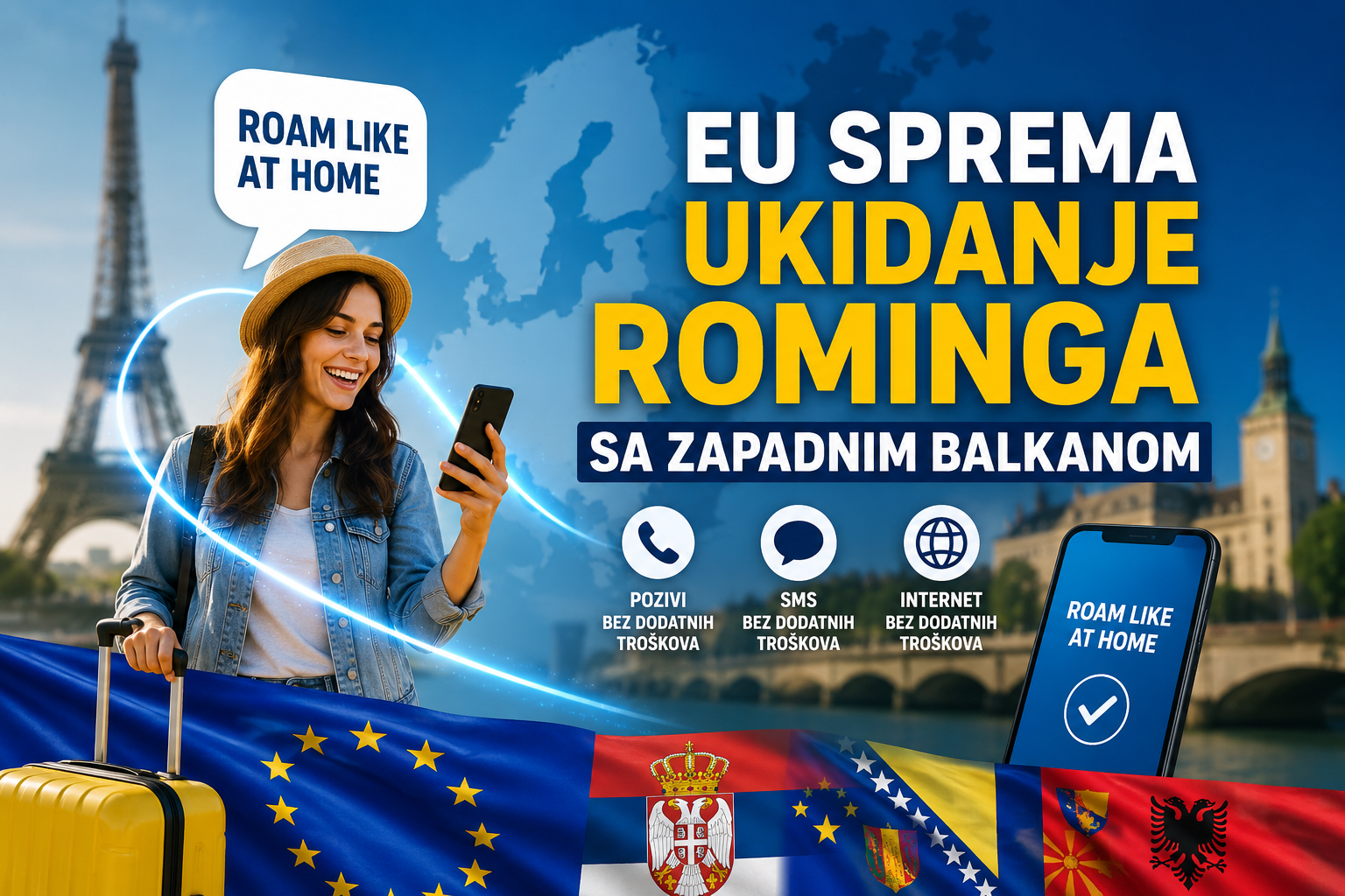 EU will Roaming-Gebühren mit dem Westbalkan abschaffen – Telefonieren und Surfen ohne Zusatzkosten