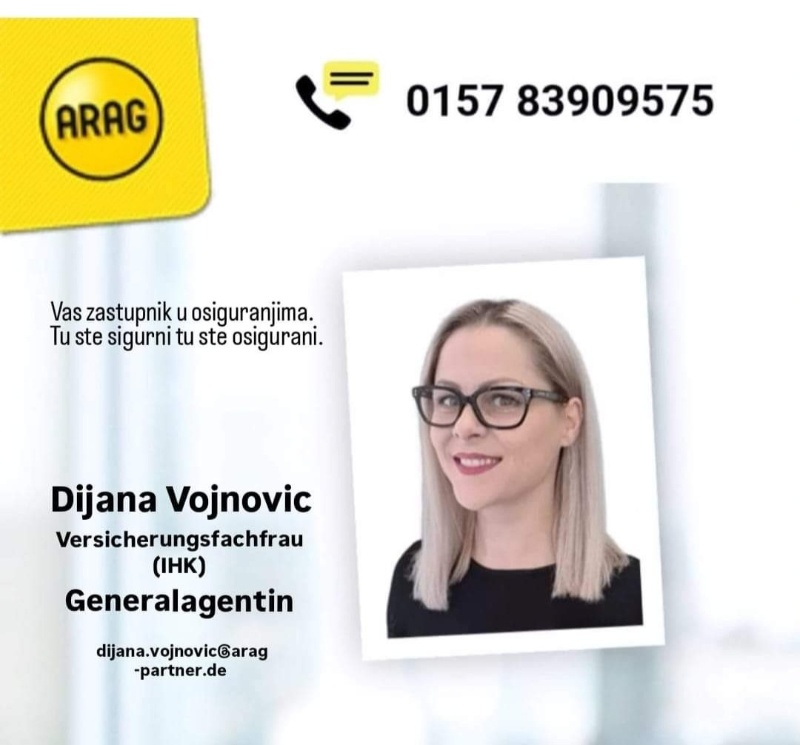 Dijana Vojnovic ARAG Generalagentin