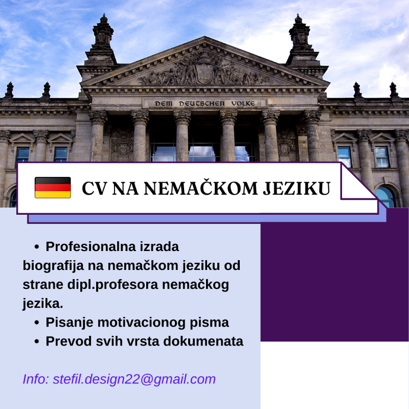 CV na Nemačkom jeziku