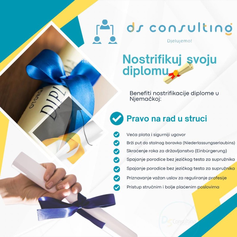 Nostrifikuj svoj DIPLOMU u Njemackoj