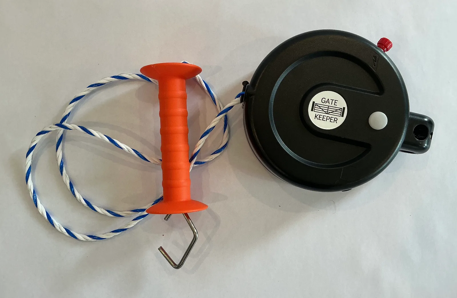 Retractable electric fence gate - Braid 10m