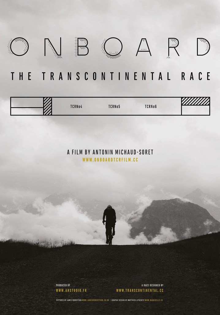 Onboard the Transcontinental Race poster