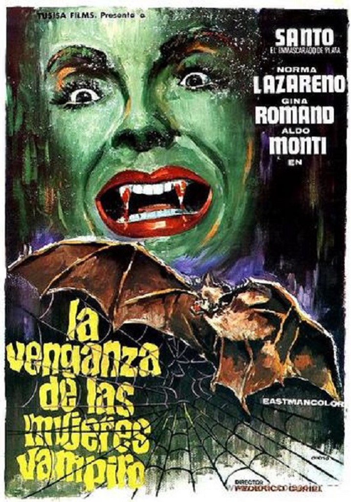 Santo in the Revenge of the Vampire Women poster
