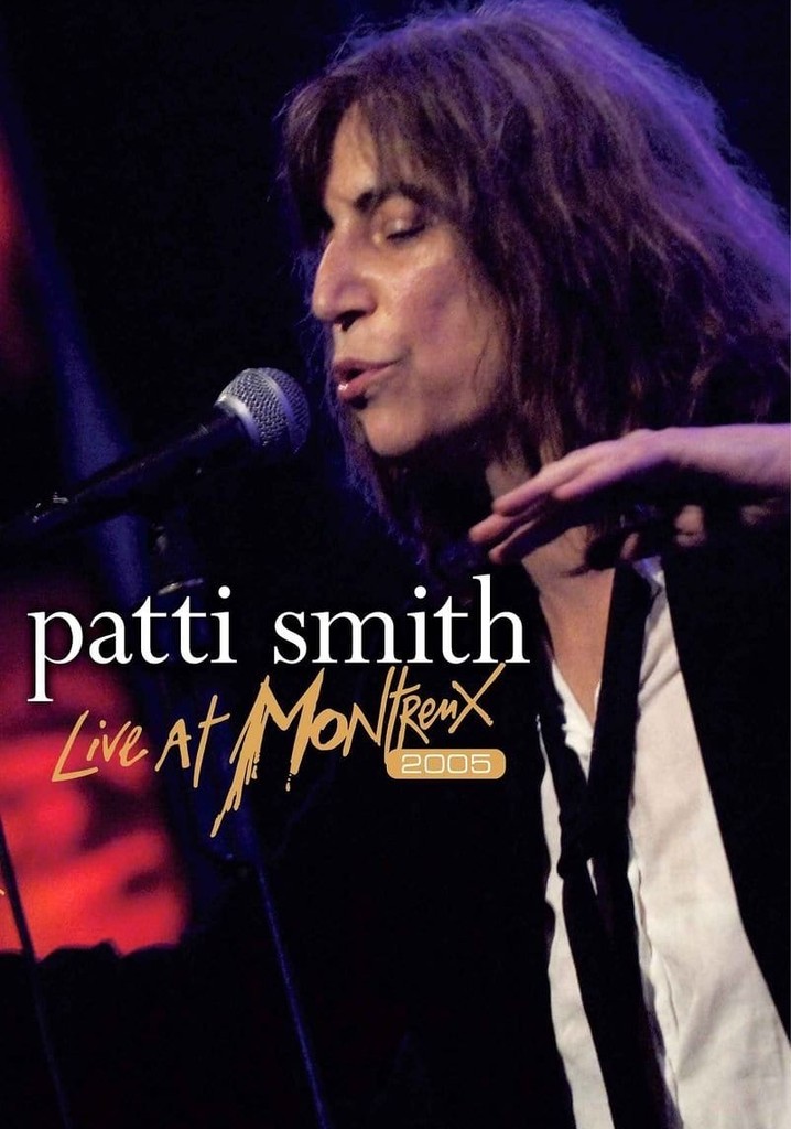 Patti Smith: Live at Montreux poster