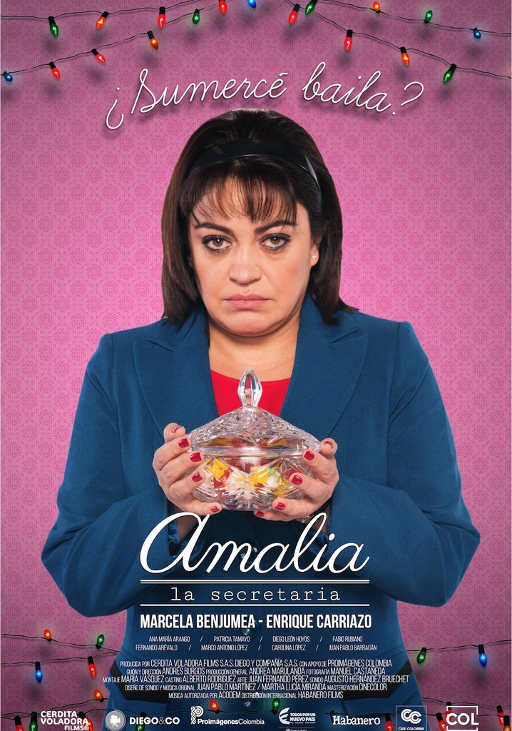 Amalia, la secretaria poster