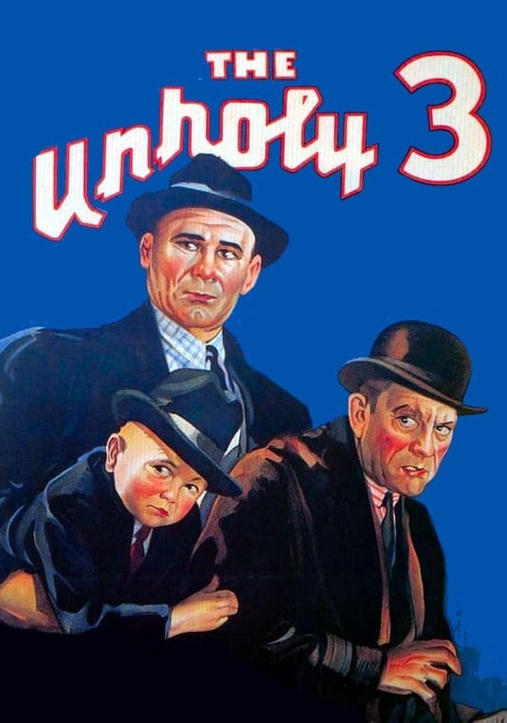The Unholy Three poster