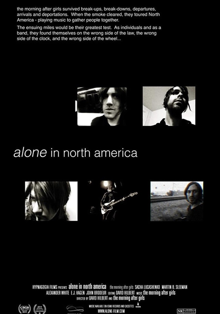 Alone in North America poster