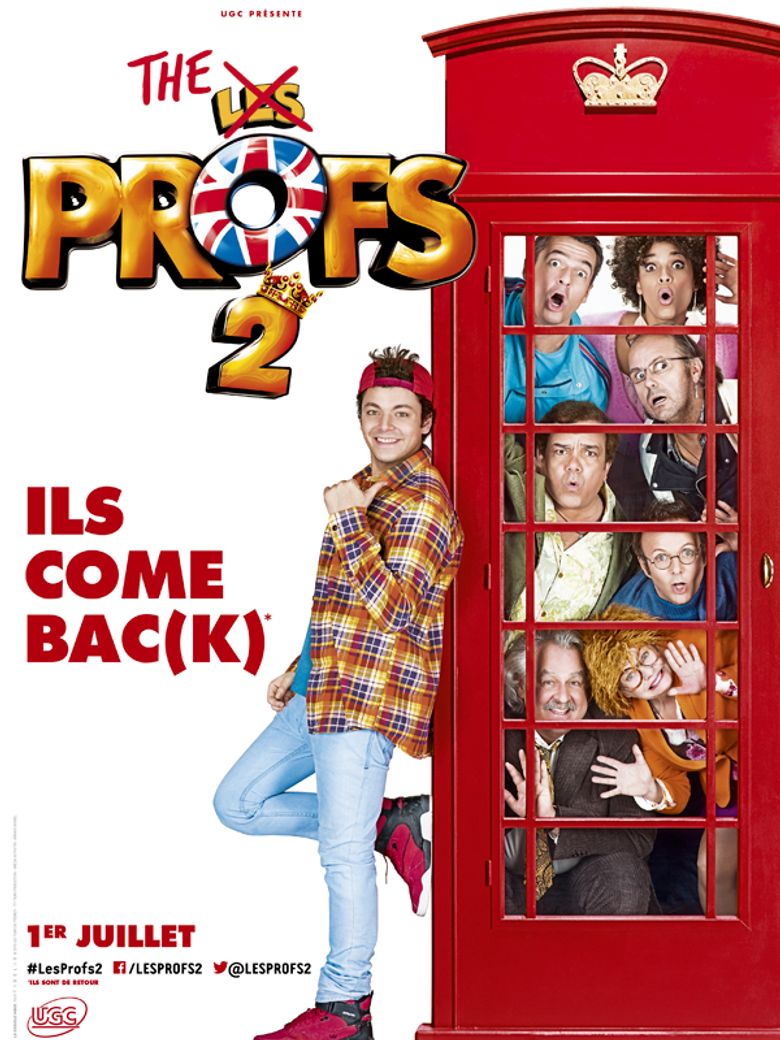 Les Profs 2 poster