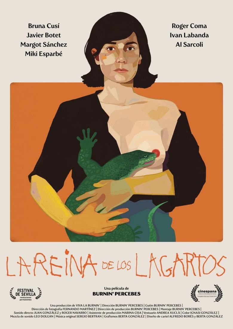 La reina de los lagartos poster
