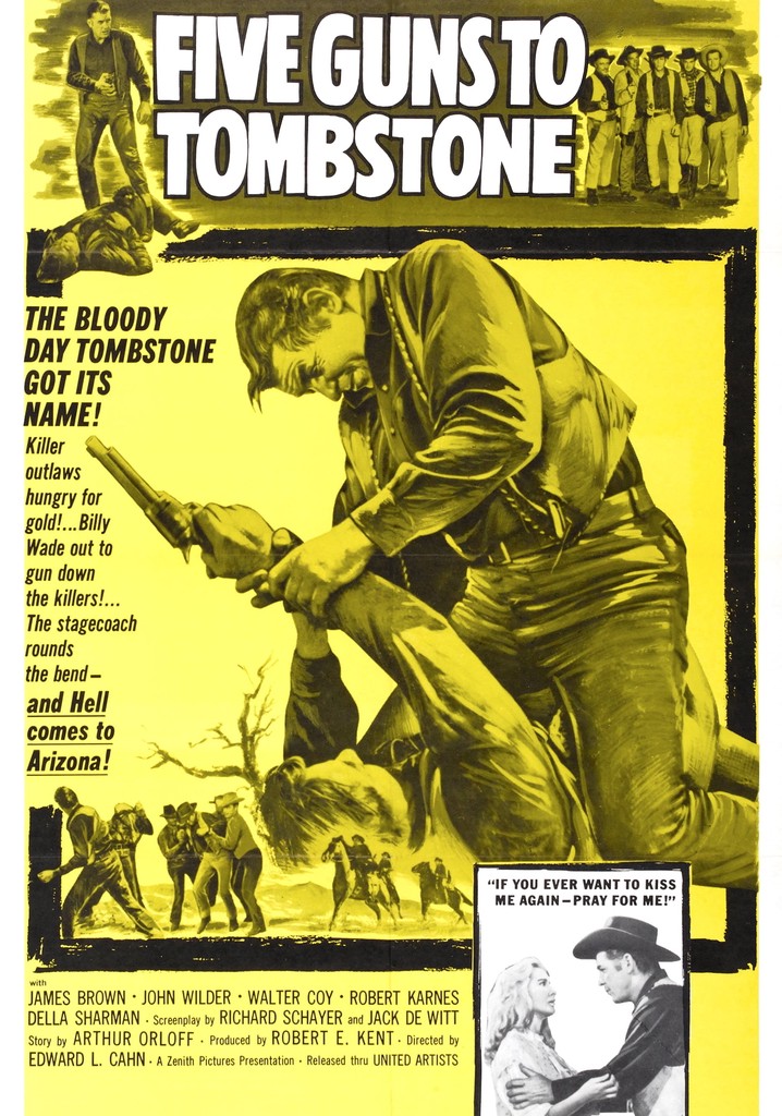 Five Guns to Tombstone poster