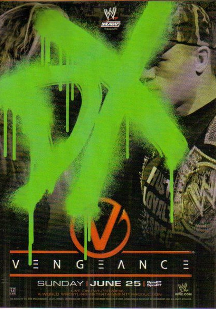 WWE Vengeance 2006 poster