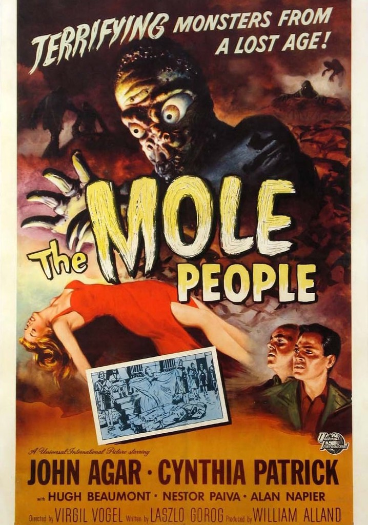 The Mole People poster