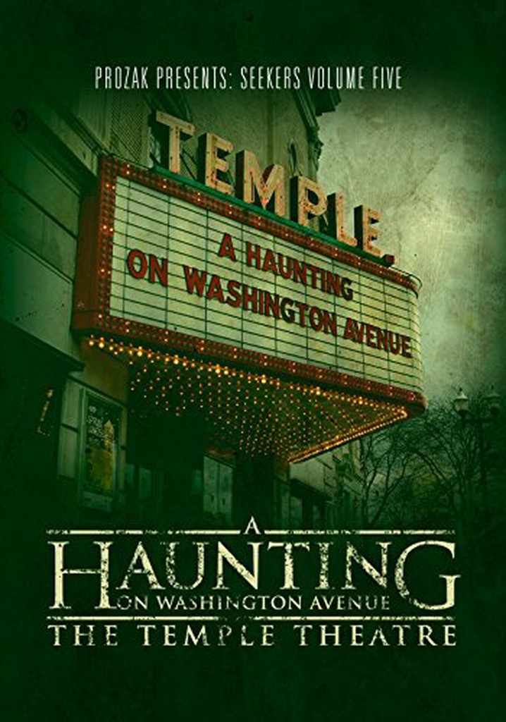 A Haunting on Washington Avenue: The Temple Theatre poster