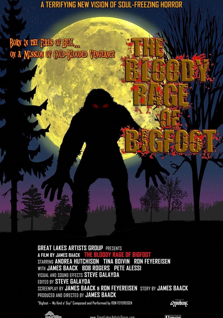 Bloody Rage of Bigfoot poster