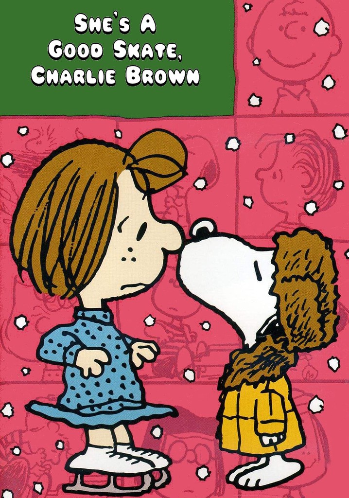 She's a Good Skate, Charlie Brown poster