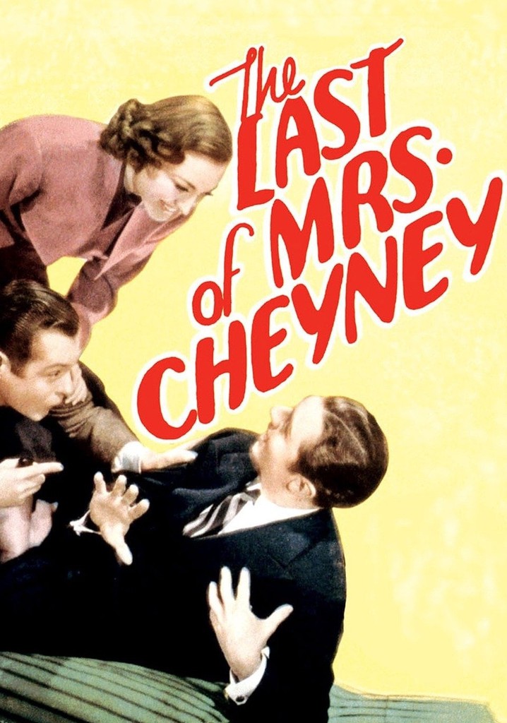The Last of Mrs. Cheyney poster