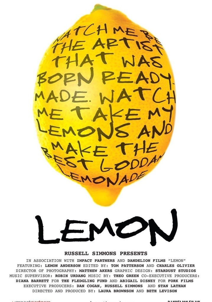 Lemon poster