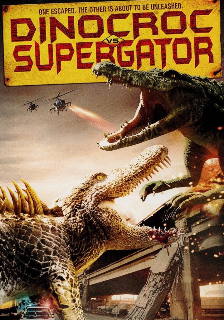 Dinocroc vs. Supergator poster