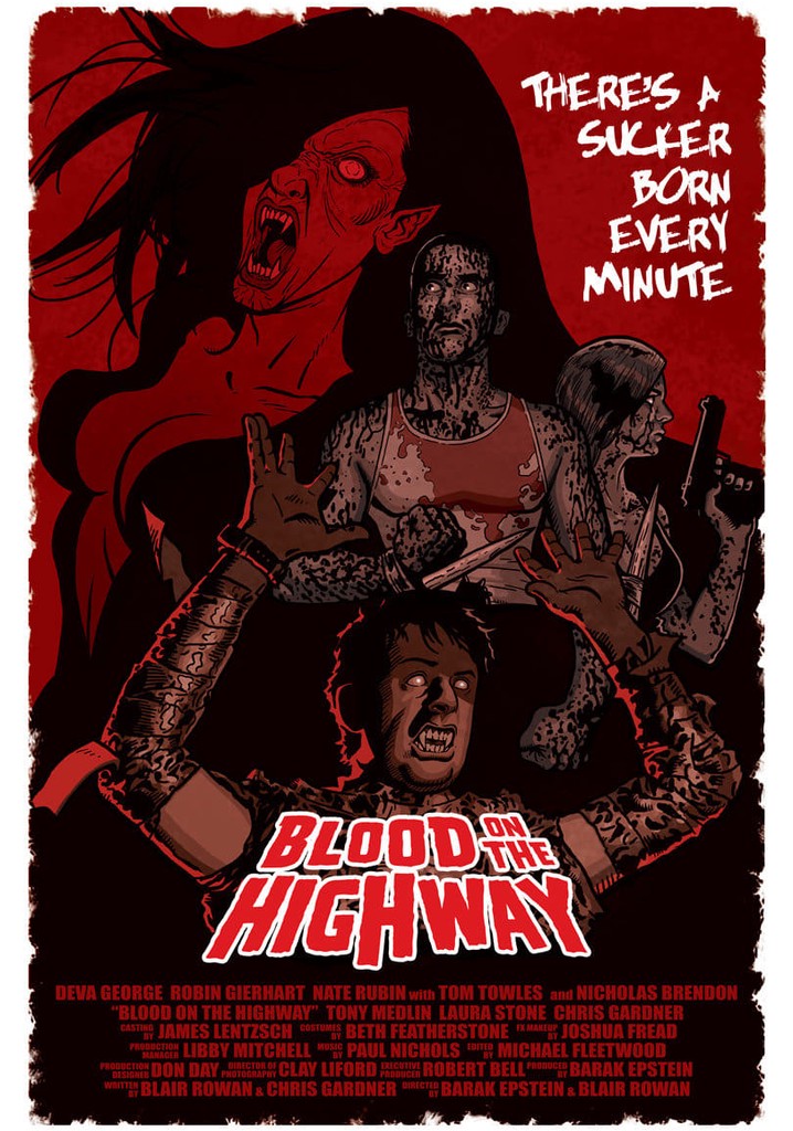 Blood on the Highway poster