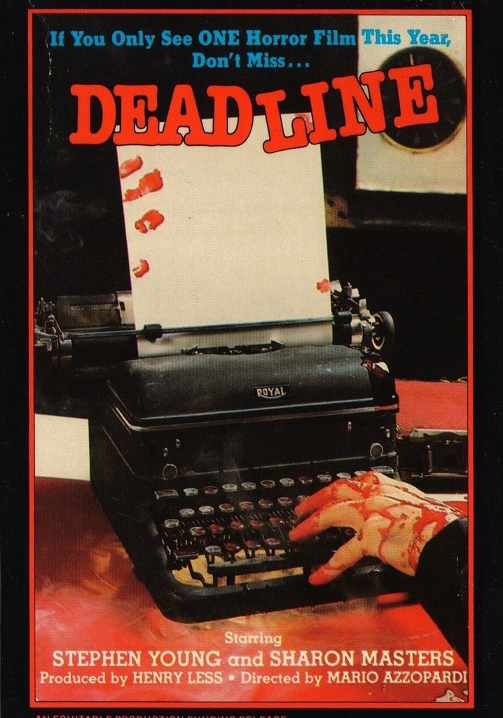 Deadline poster