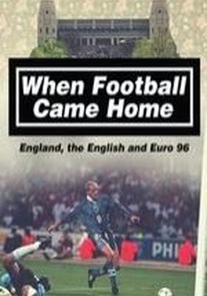 Alan Shearer's Euro 96: When Football Came Home poster