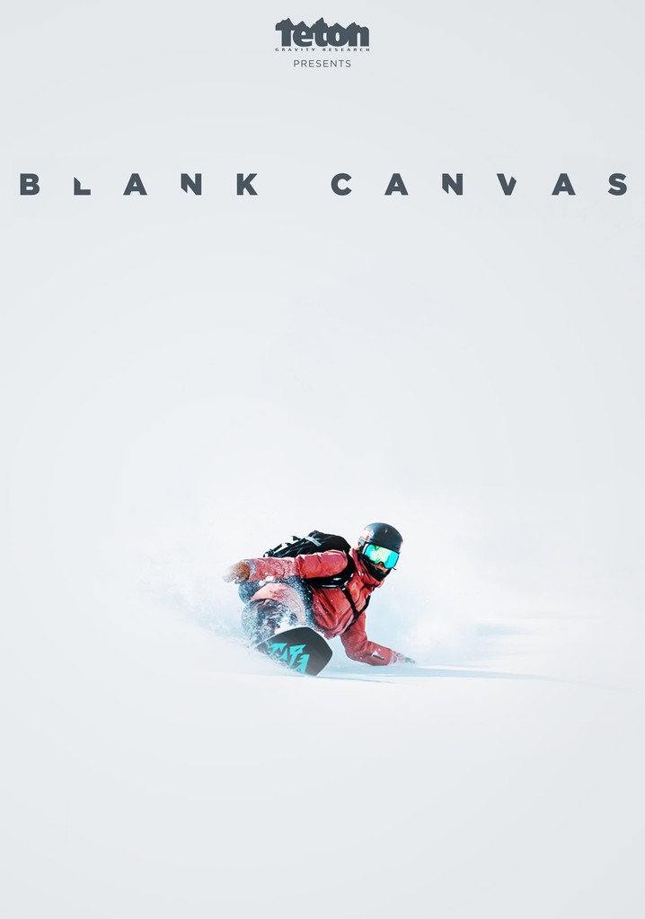 Blank Canvas poster