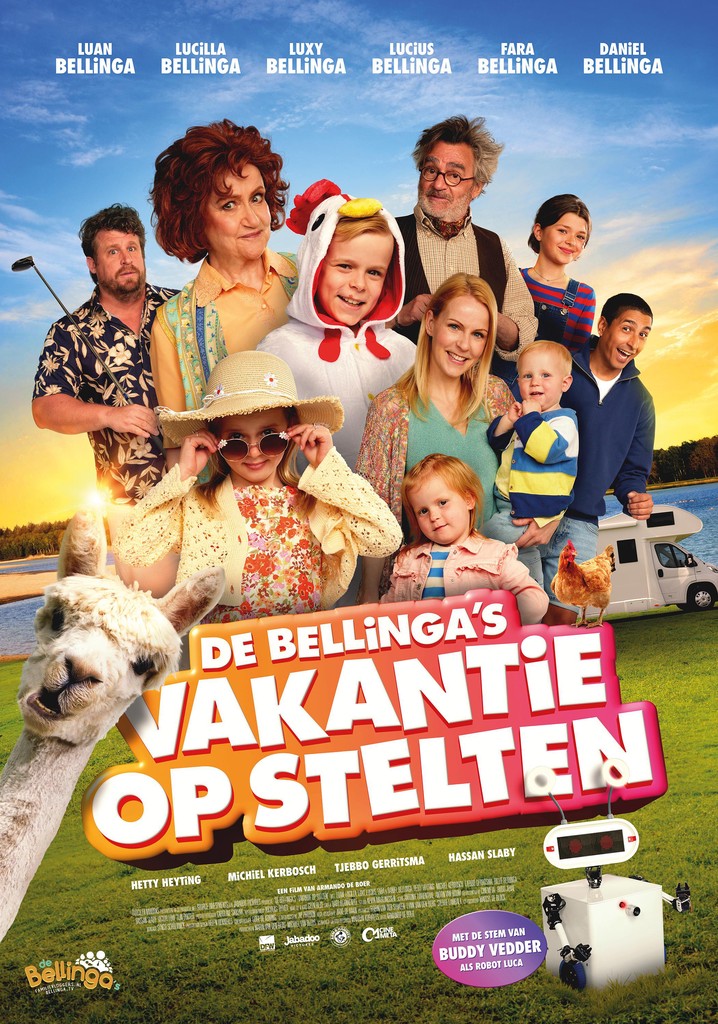 De Bellinga's: Vakantie op stelten poster