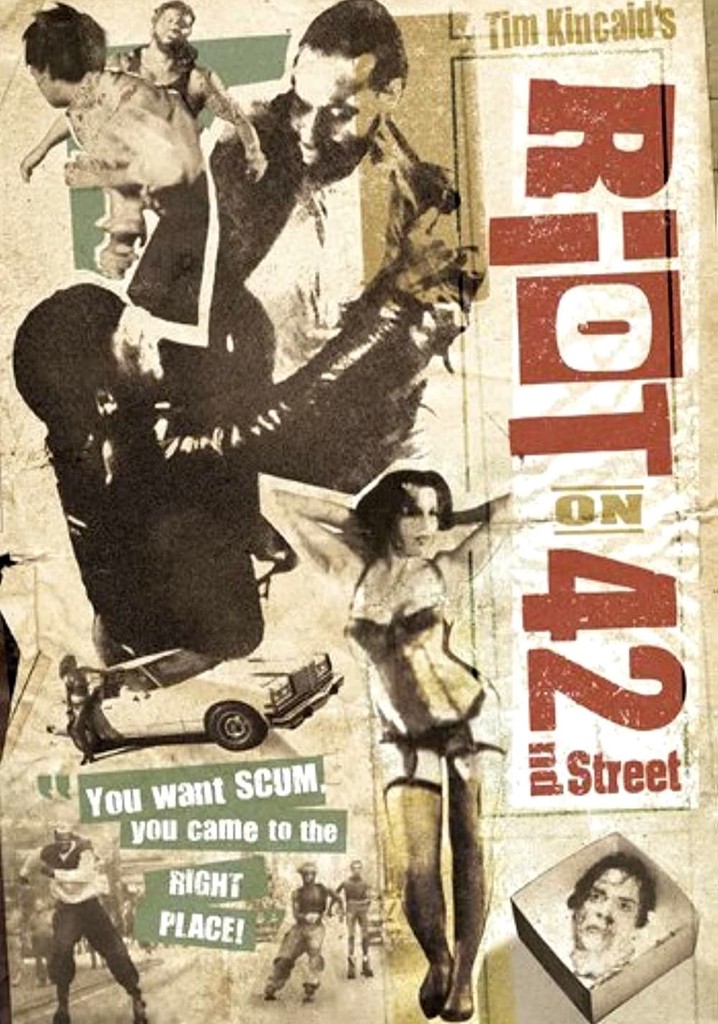 Riot on 42nd St. poster