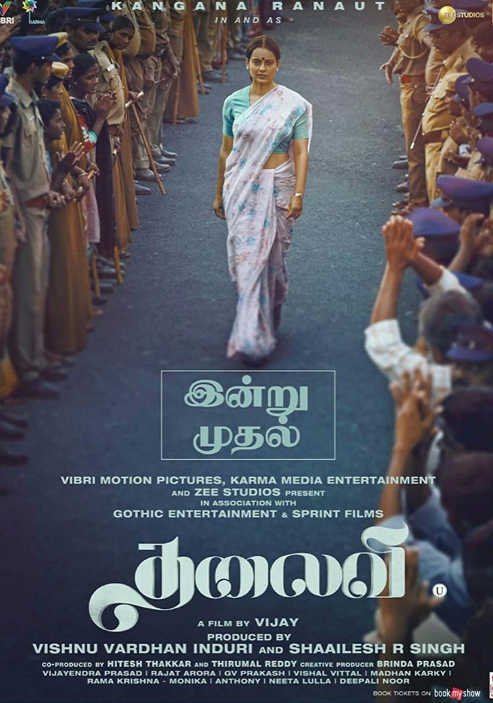 Thalaivii poster