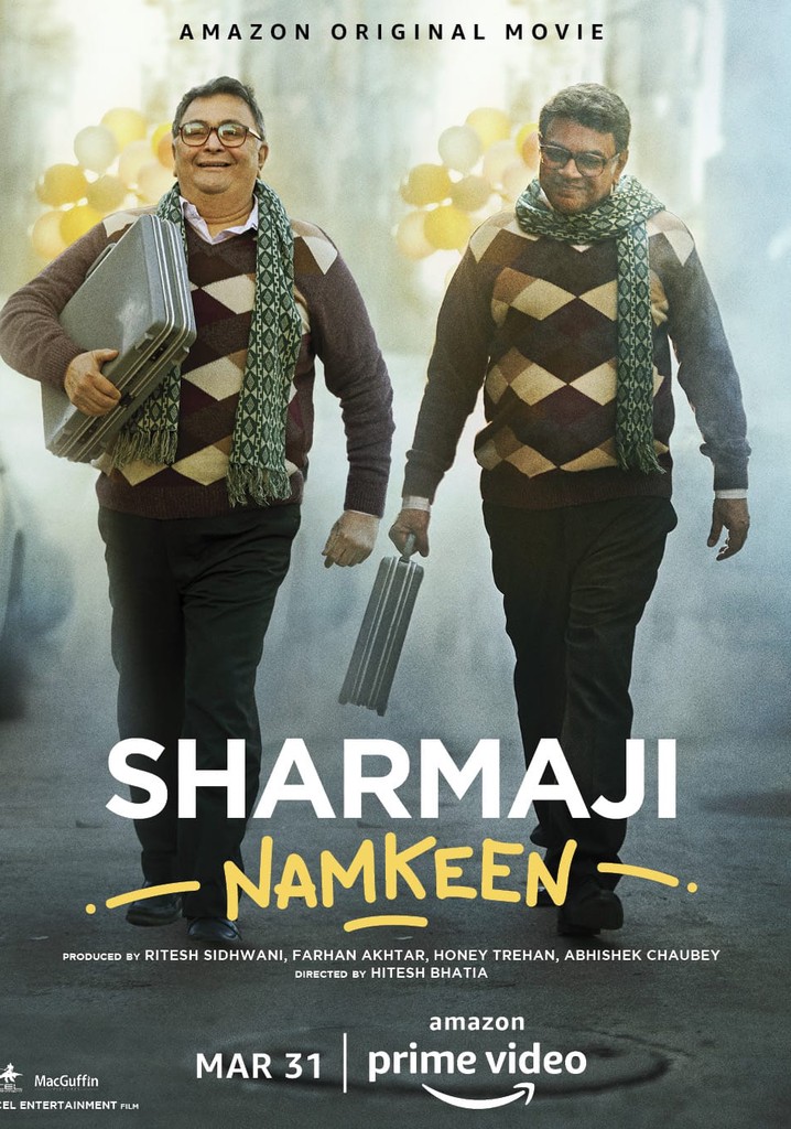 Sharmaji Namkeen poster